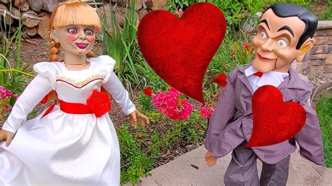 carly and slappy the dummy.